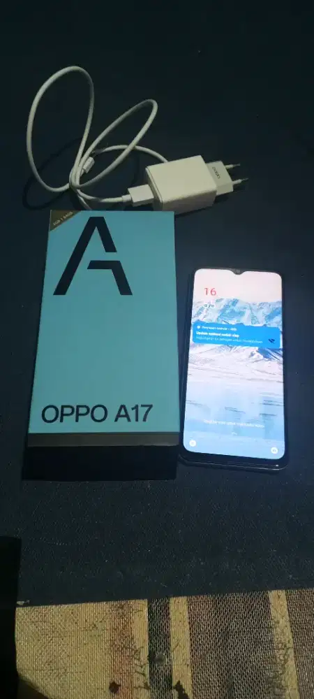 Oppo a17 ram 4/64 bekas masih baru