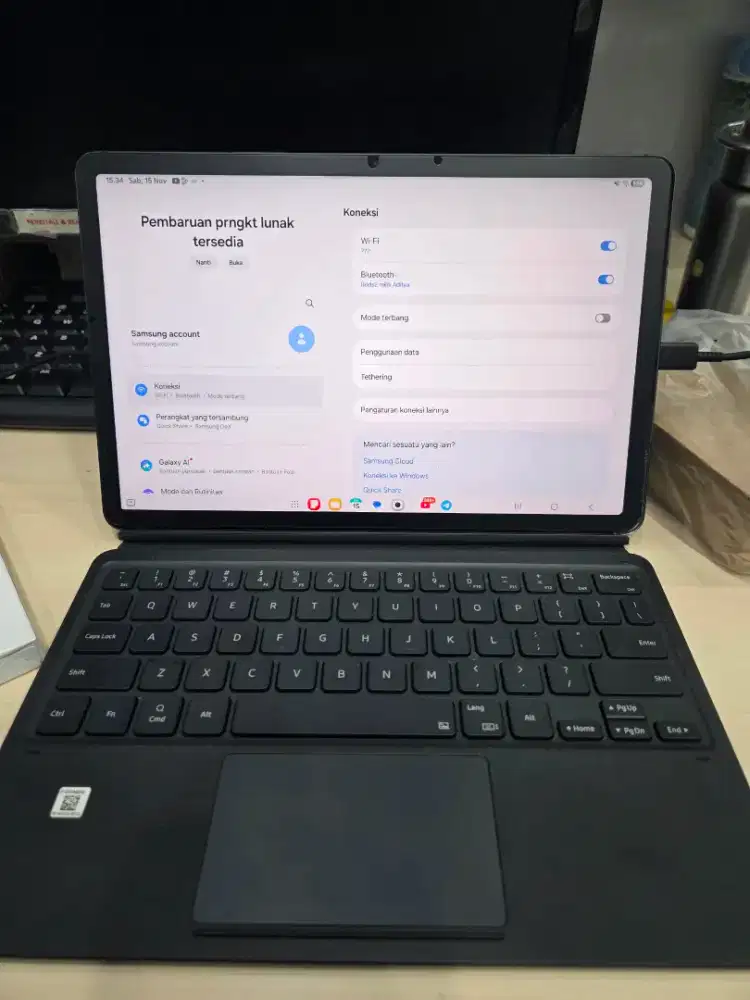 Samsung Tab S8 Wifi + Keyboard Touchpad Samsung Original