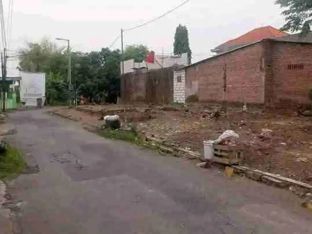 Tanah Pekarangan nol jalan aspal Sukodono siap bangun SHM