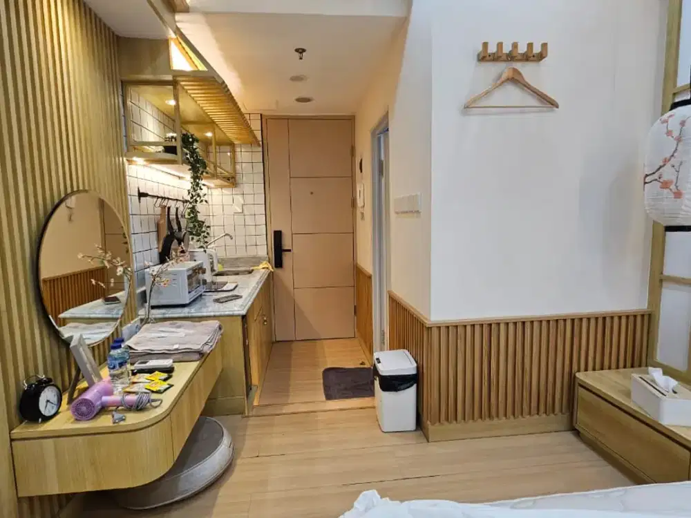Sewa Studio Furnish Apartemen Toyko Tower Chikusei PIK 2 Jakarta Utara