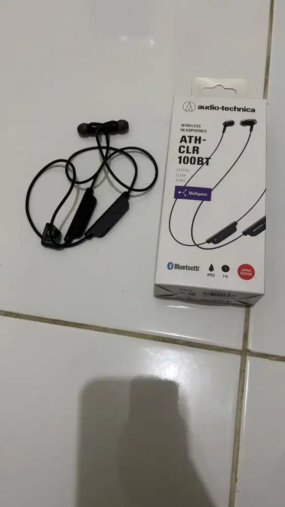 Earphone audio technica ath-clr 100bt