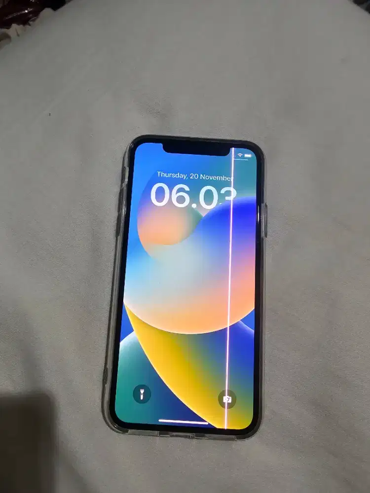 IPHONE X 256 GB MINUS LCD GARIS SISANYA BAGUS