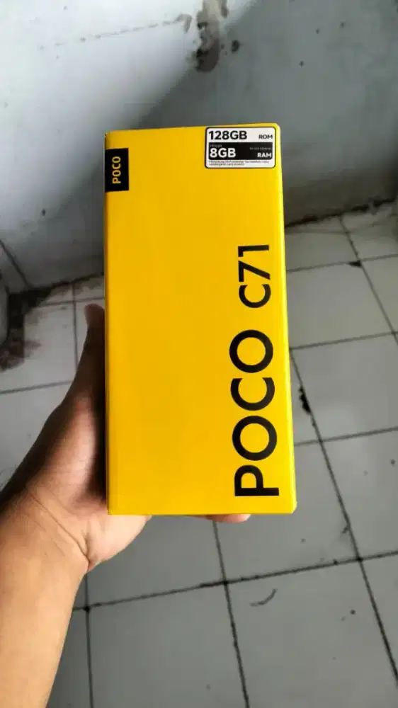 Xiaomi poco c71 (4/128) new spesial promo