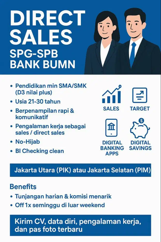 DIRECT SALES/SPG-SPB REGULAR BANK BUMN