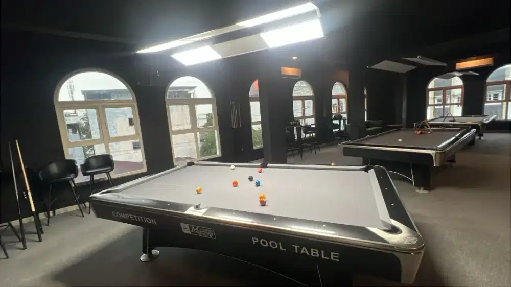 Meja Billiard Murrey Gold Crown Reborn Original 9feet Istimewa bilyar