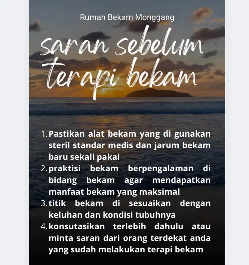 Bekam Jogja terapi bekam steril medis