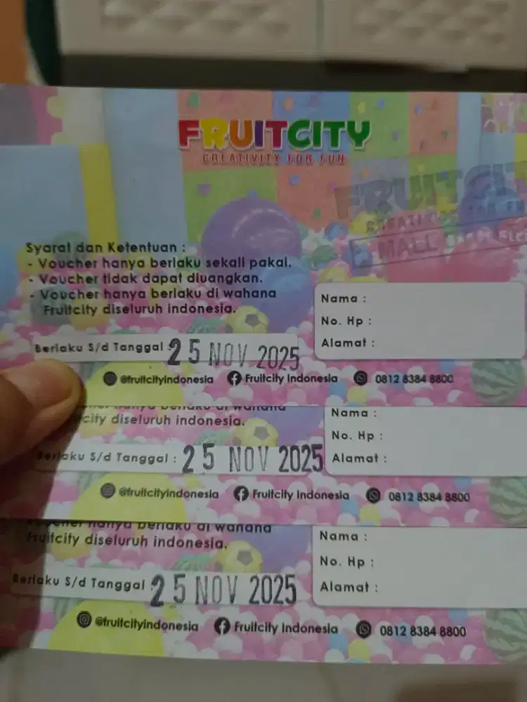 tiket fruitcity