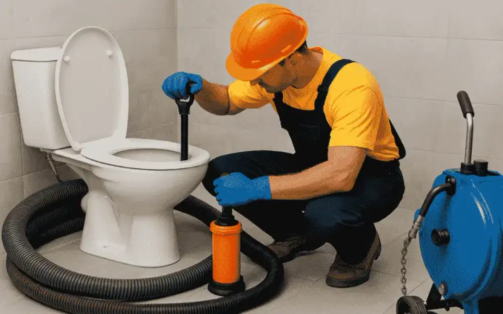 SEDOT WC PENUH & MAMPET TUNTAS TANPA BONGKAR. DAAN MOGOT