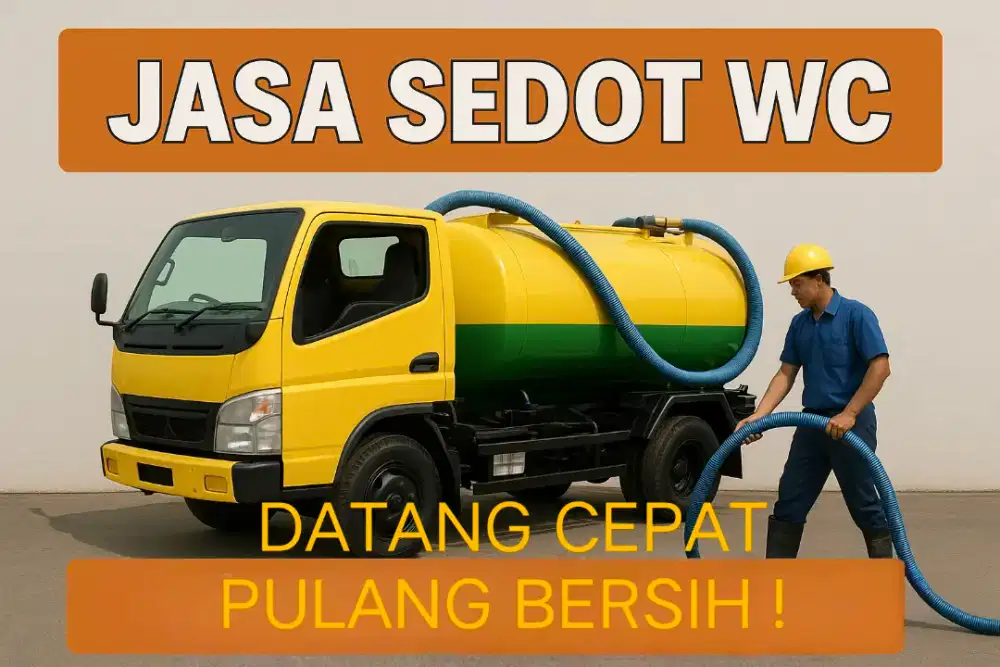 SEDOT WC PENUH & MAMPET TUNTAS TANPA BONGKAR. KEBUN JERUK