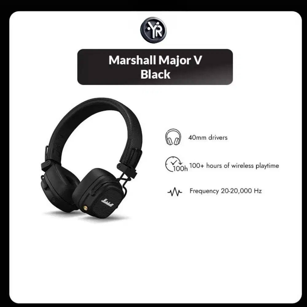 Marshall Major V Garansi Resmi 1 Tahun