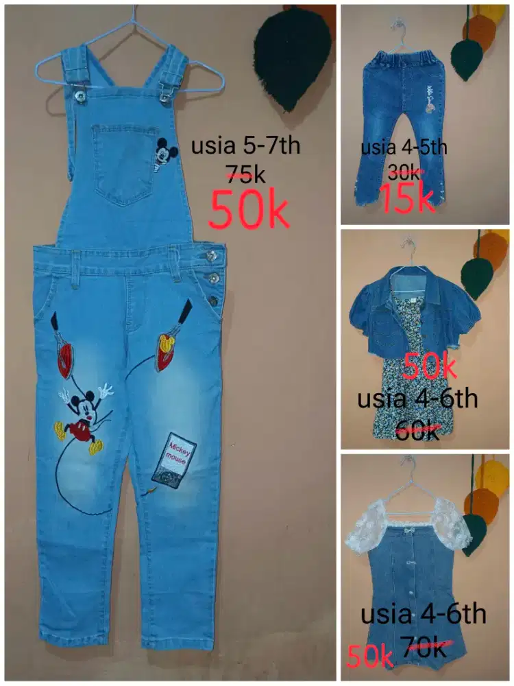 Preloved baju anak cwe