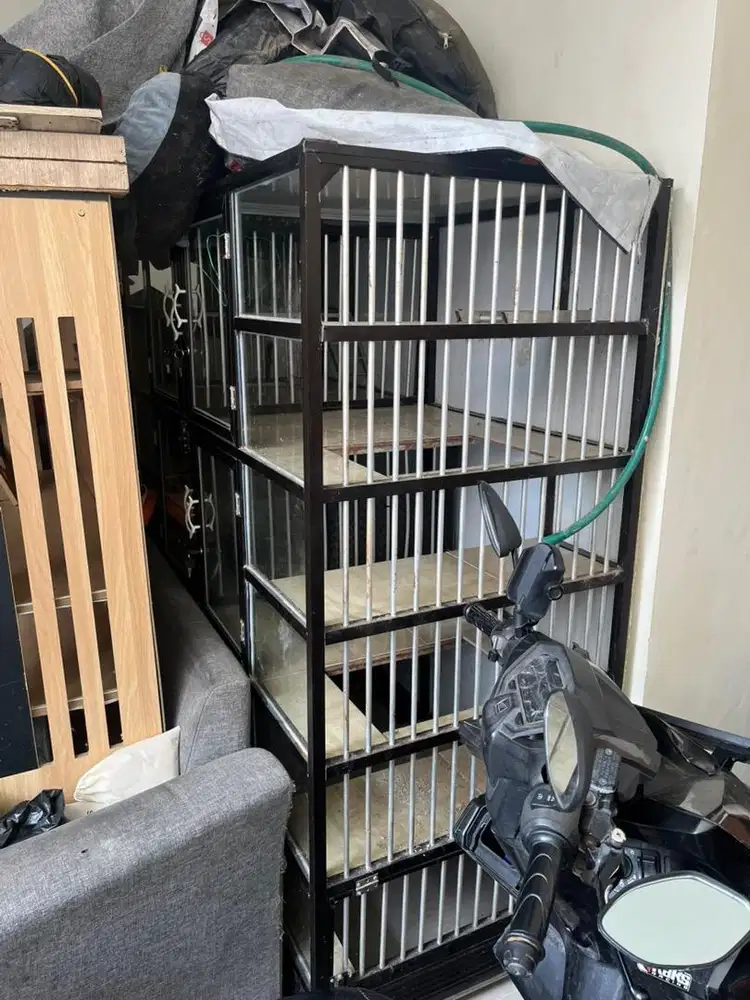 Kandang kucing 6 pintu murah