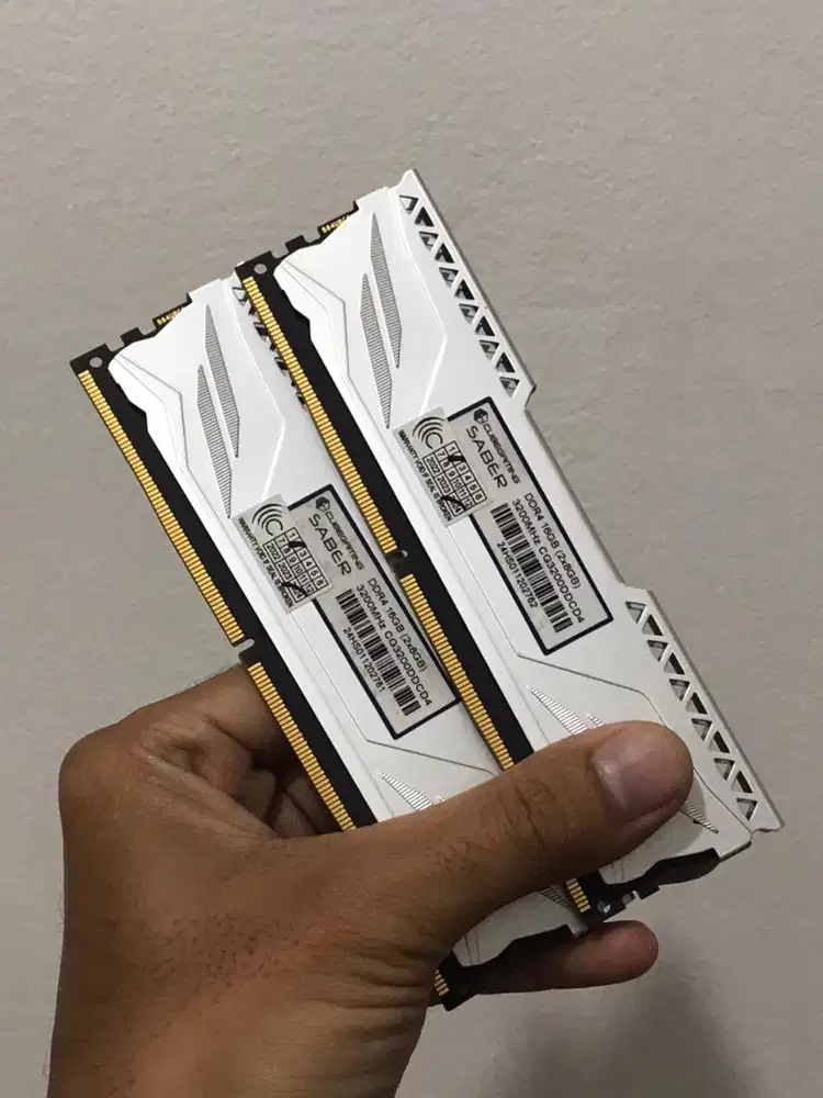RAM CUBE GAMING SABER 16GB 8x2 DDR4 3200Mhz