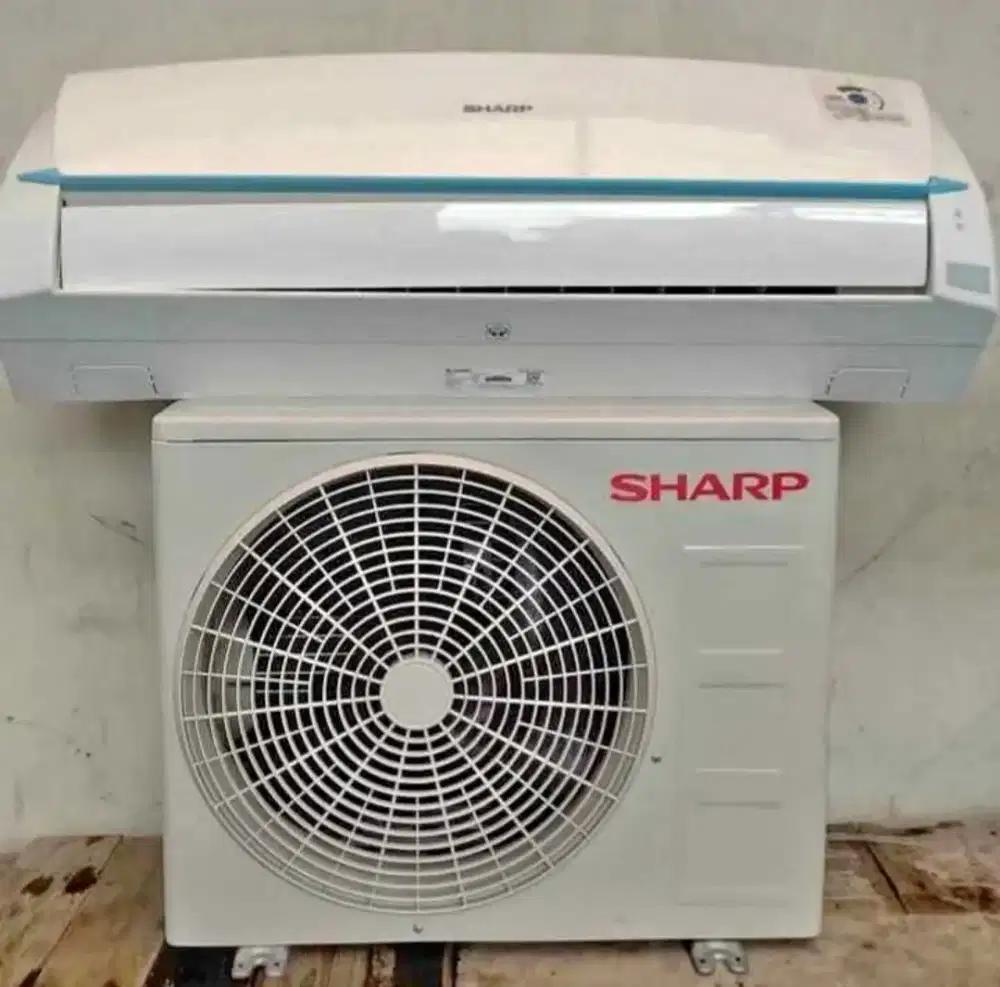 Jual AC secon  merek sharp 1/2pk AC dingin mantap