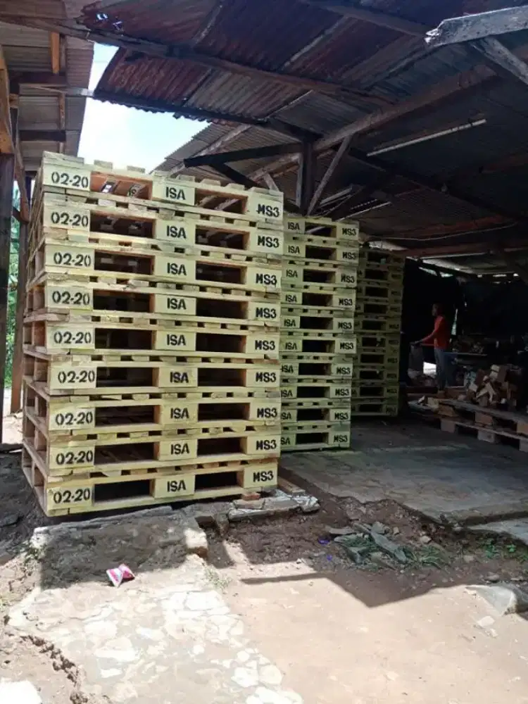 Pallet Kayu Murah Berkualitas – Siap Kirim ke Proyek / Pabrik
Costum U