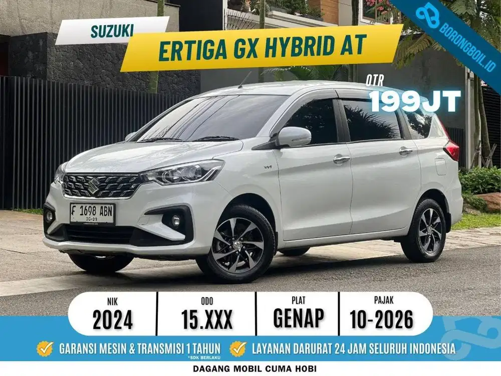 LOW KM!!ERTIGA GX HYBRID AT 2024 SIAP PAKAI