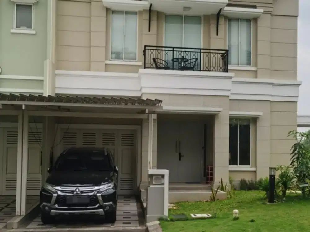 DIJURAL RUGI Rumah HOEK Maxwell Scientia Gading Serpong