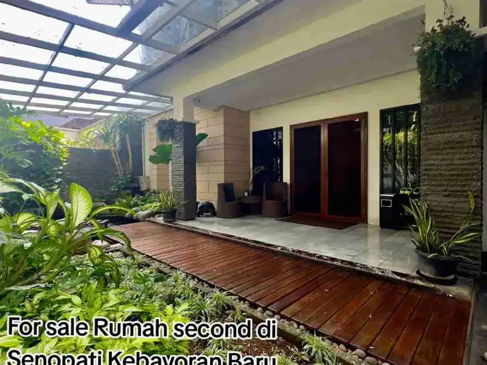 For sale Rumah second di Senopati Kebayoran Baru Jakarta Selatan