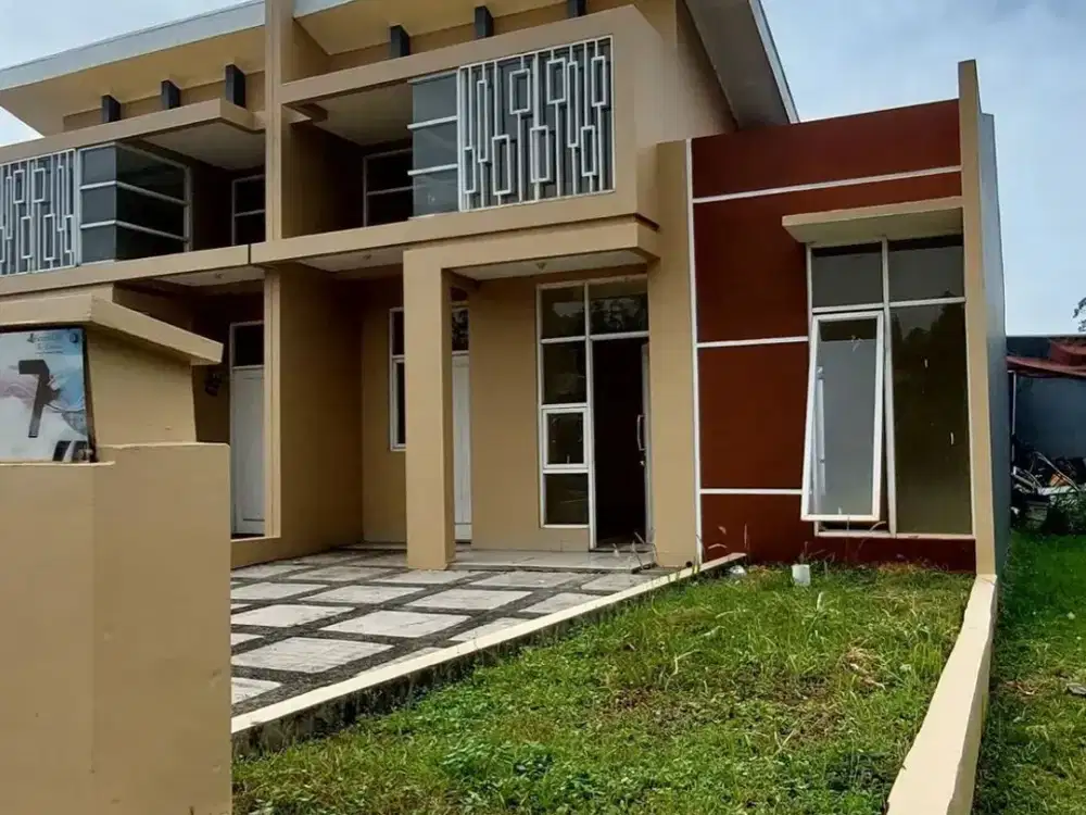 rumah tapak ukuran luas siap huni tanpa dp akses mudah ke bandara