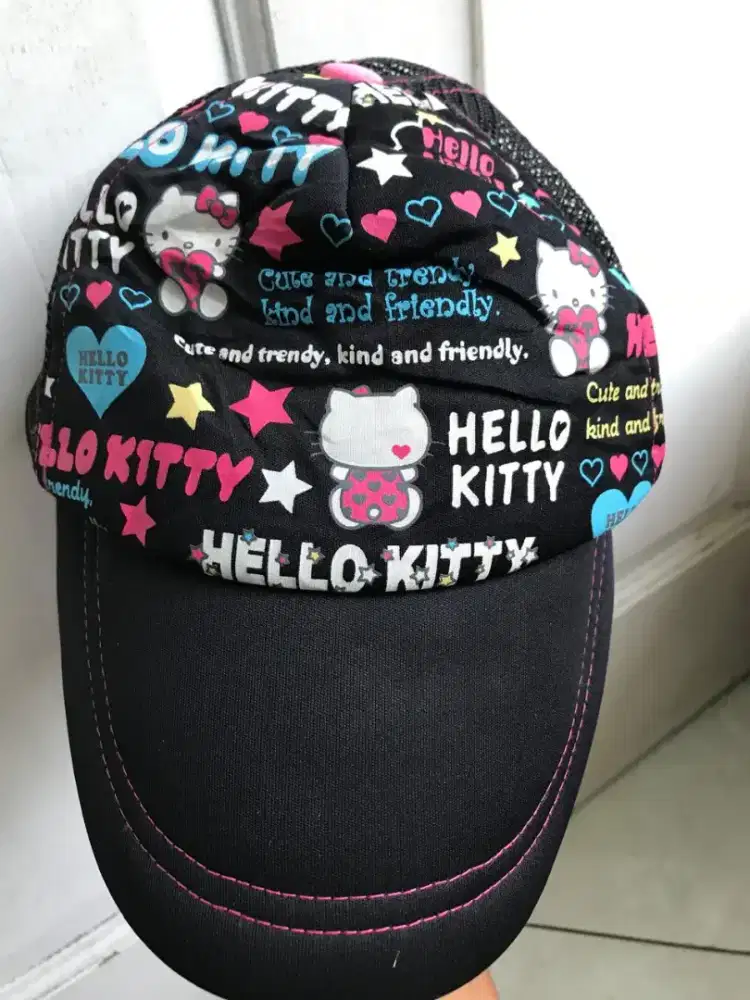 Topi Hello Kitty Anak Perempuan