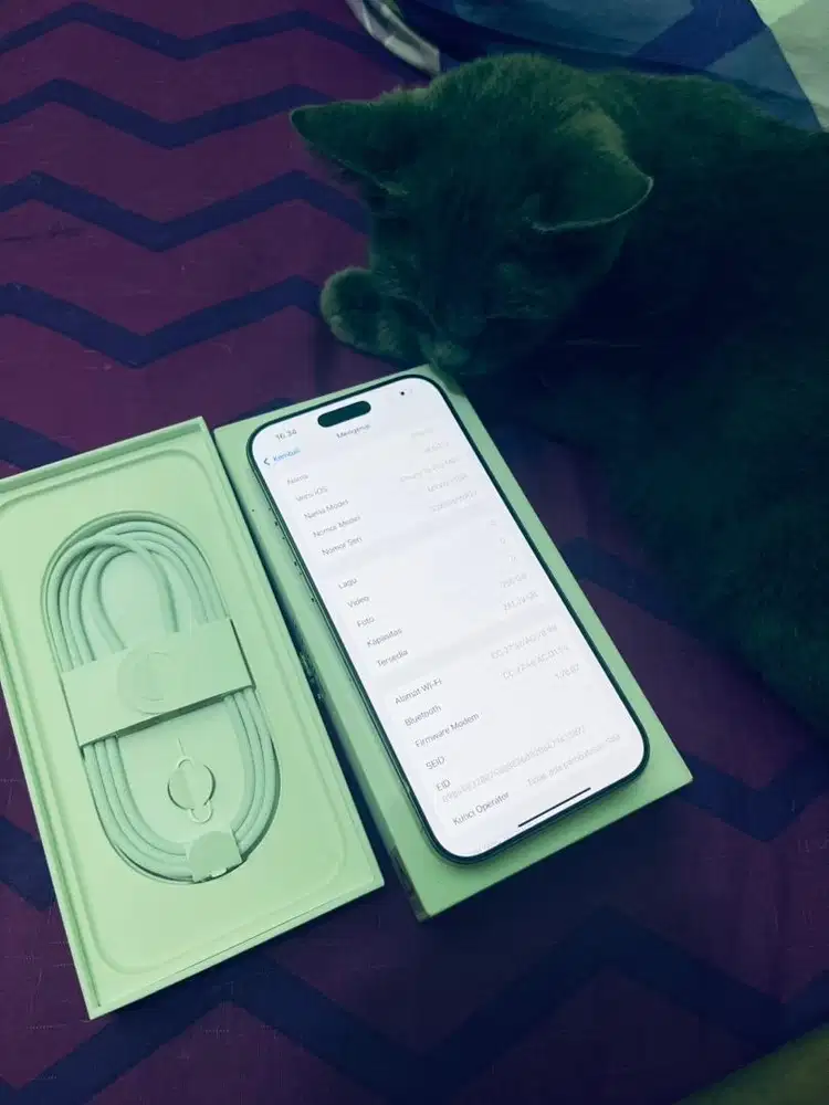 Iphone 16 promax 256GB resmi fullset