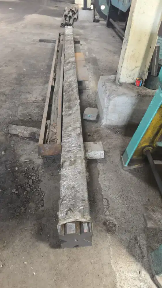 V blok mesin tekuk plat 8mm