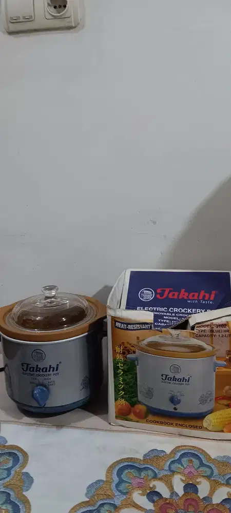 Slow Cooker Takahi 1,2 liter