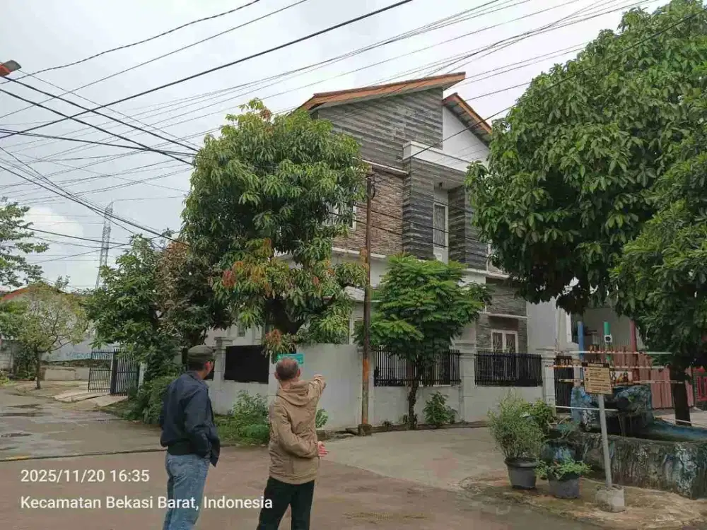 Rumah Hook LT 136 M² di Bintara Loka Indah Dekat Pondok Kopi