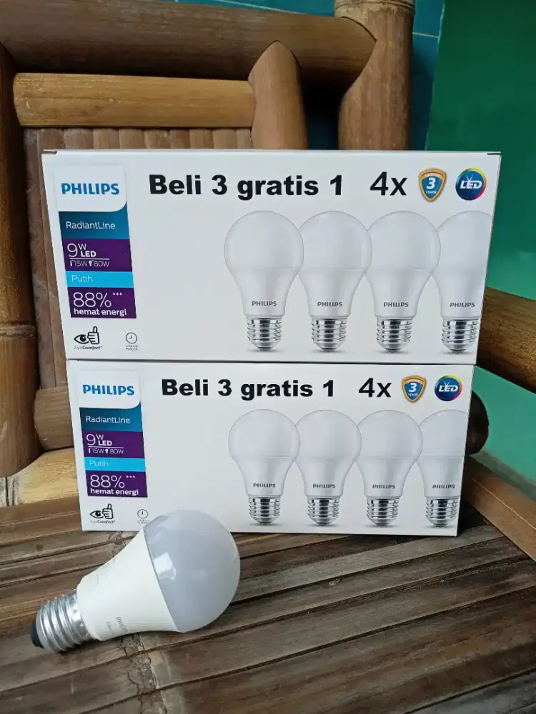 Lampu LED Philips 9watt ( BISA COD )