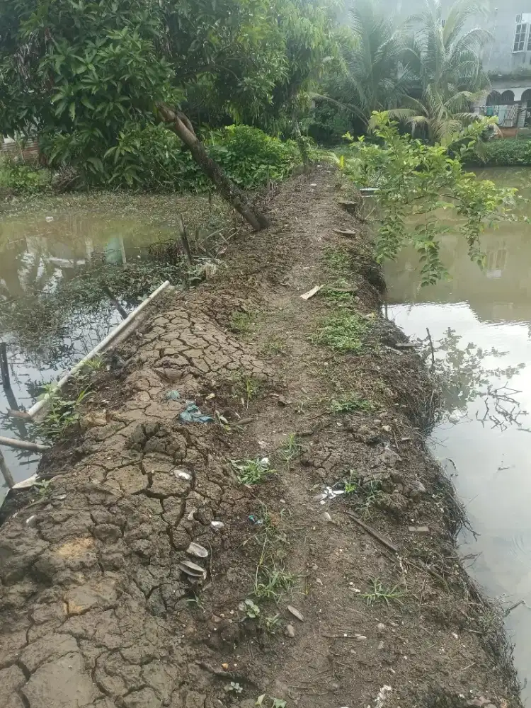 Dijual Lahan kolam 750 m²,Cocok Pemancingan & Wisata Keluarga, SHM/BPN