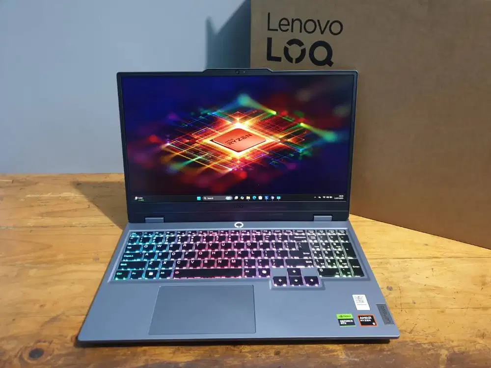 LOQ 15AHP9 Ryzen 5 8645HS 24/512GB RTX 4050 6GB FHD 144Hz Garansi 2026