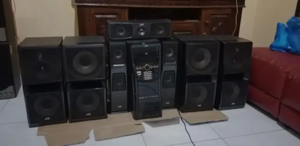Jual audio home theatre speker jvc dx u 10