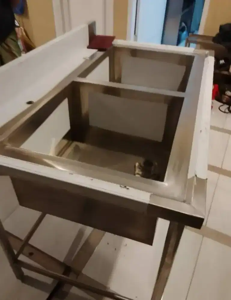 double sink / tempat cuci piring