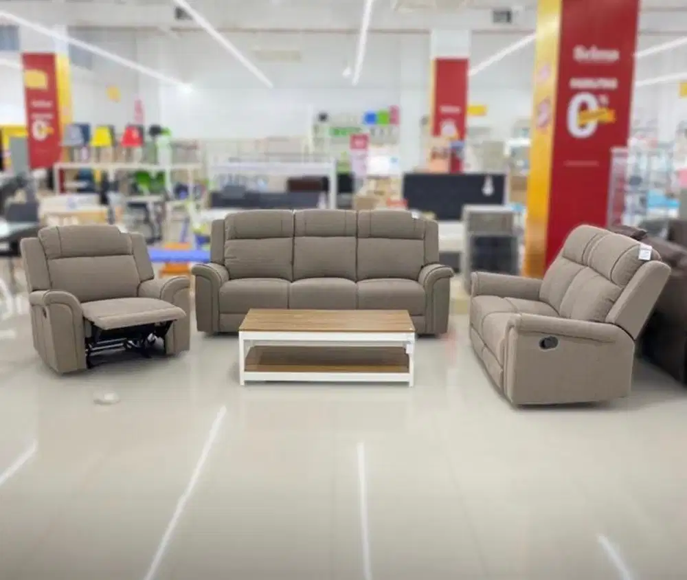 promo spesial sofa set recliner termurah