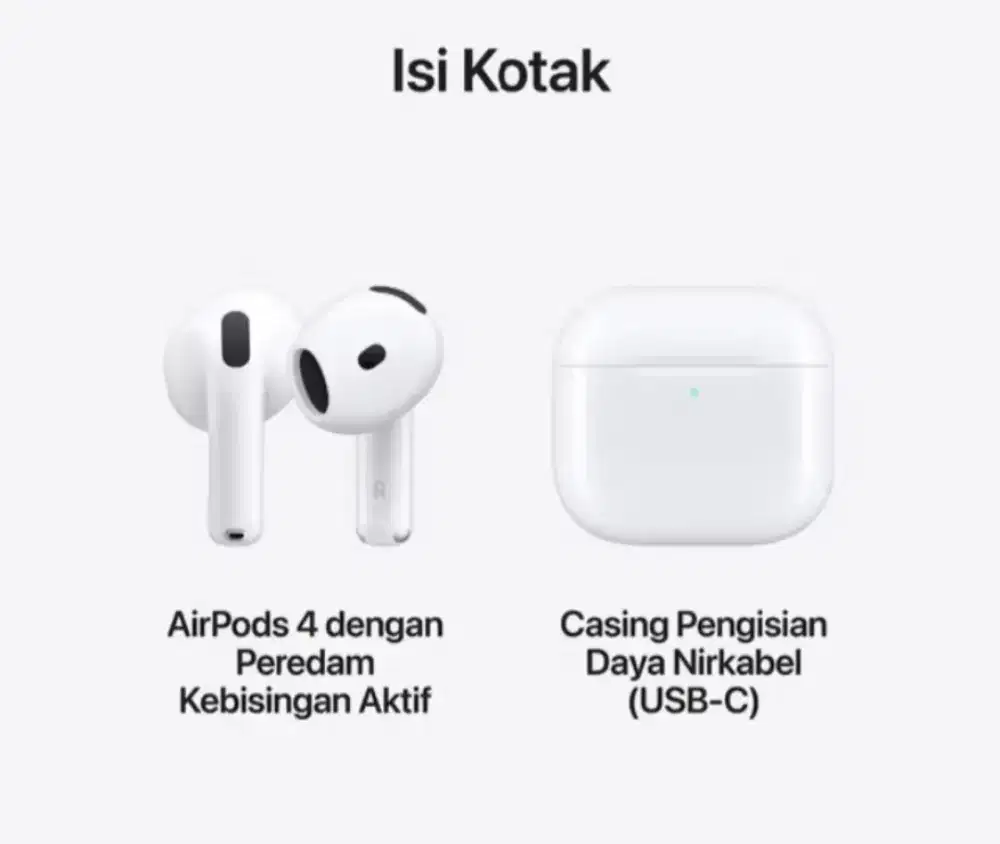 Jual APPLE AIRPODS 4 ( Belinya di IBOX )