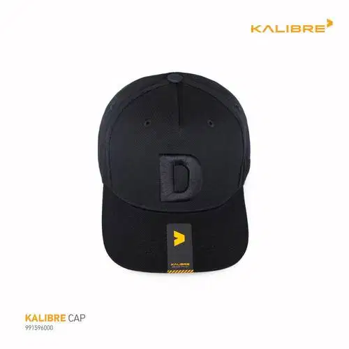Topi Pria- Kalibre Topi Original-Logo Huruf - Kalibre 991596Hitam