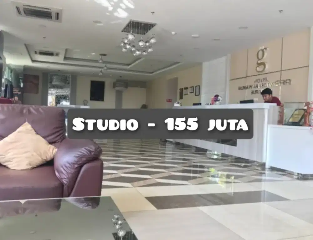 Murah - Studio‼️Jual Apartemen Gunawangsa Merr dekat Ubaya,Rungkut