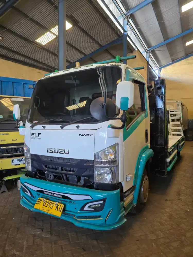 FS Isuzu NMR81 150PS Bak Besi Towing 2022 Pmk 2023 Gardan Besar 6.5