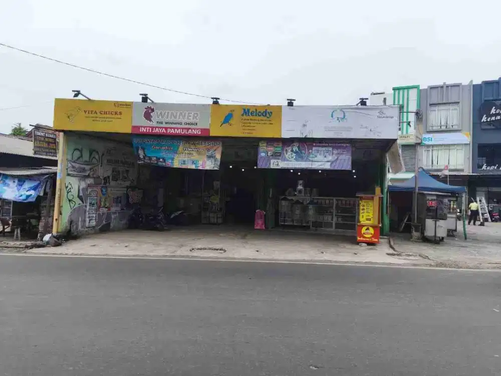 Dijual cepat tempat usaha di pondok benda