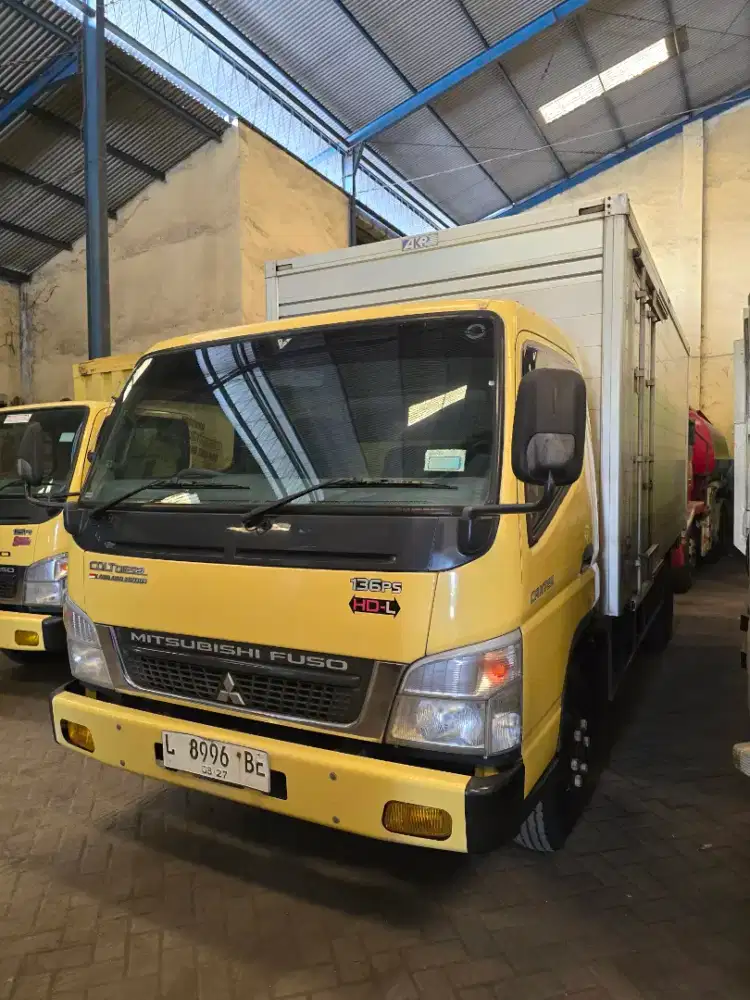 Antik !! Mitsubishi Canter FE84G 136HDL Asli Long Box Aluminium 2017
