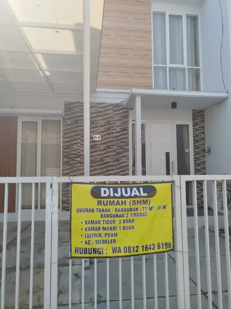 Dijual cepat perum WRD beserta perabotan