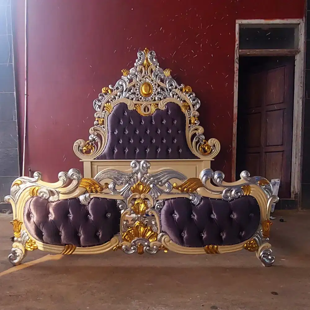 Tempat Tidur Barong Dipan Kayu Jati Tempat Tidur Ukir Jepara