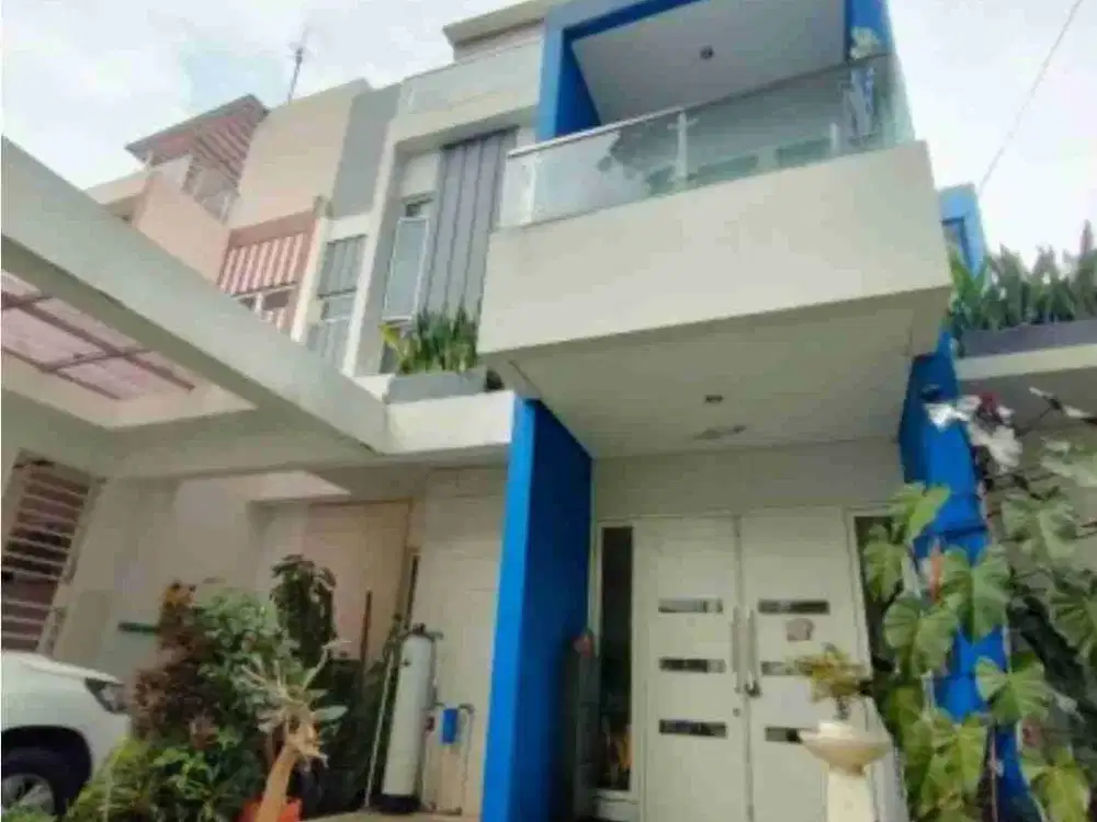 Rumah murah di perumahan sentul city cluster santorini