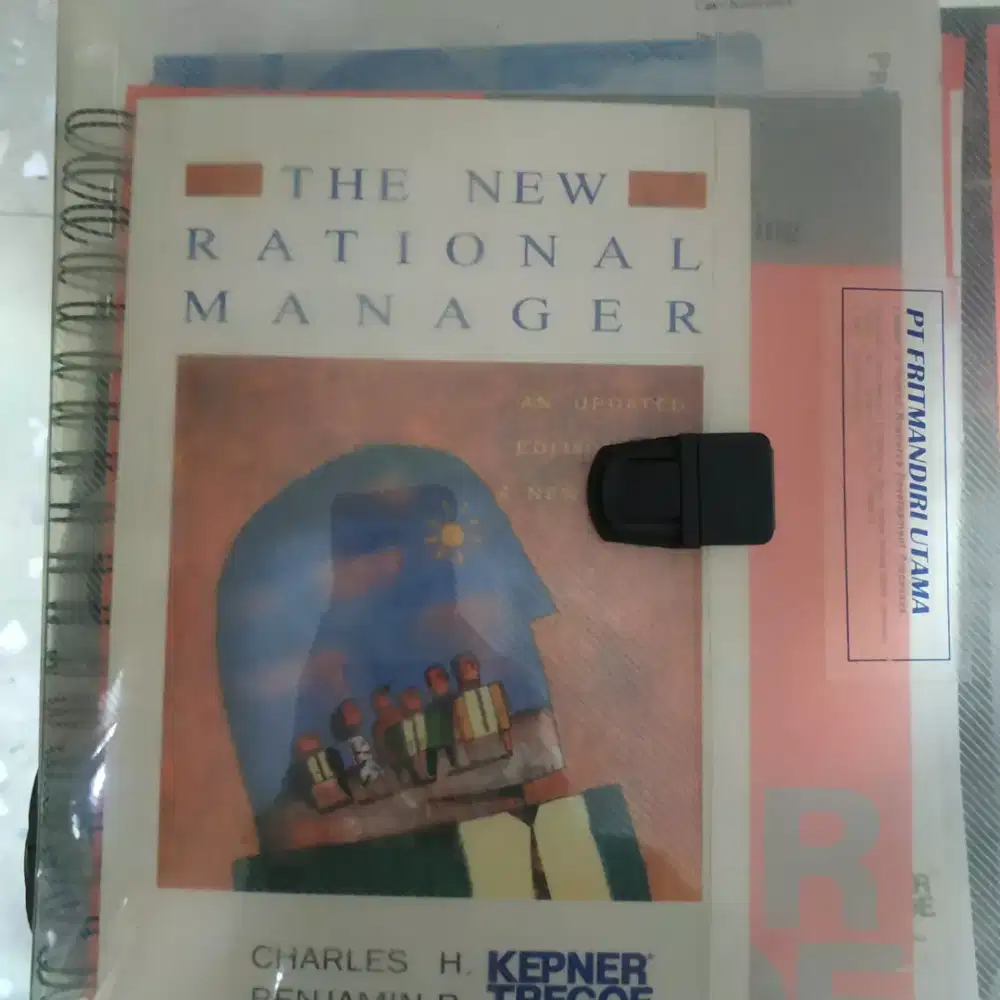 Kepner Tregoe managerial training booklet