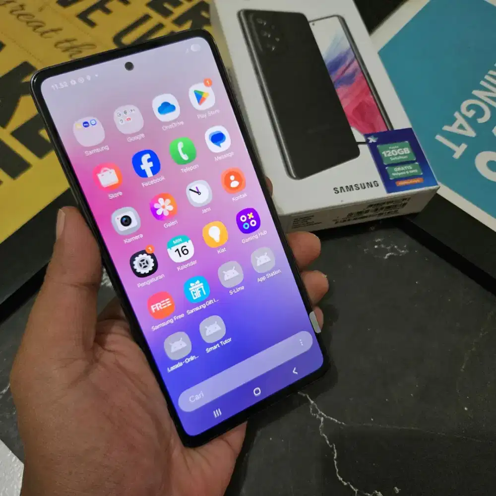 SAMSUNG GALAXY A53 5G RAM 8/256 GB WHITBOX DUAL RESMI EX SEIN