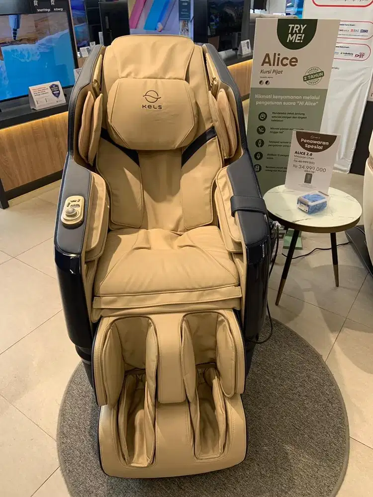 Kels Kursi pijat Free mesin cuci