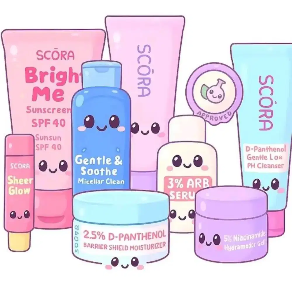 Scora skincare:solusi kulit cerah dan sehat