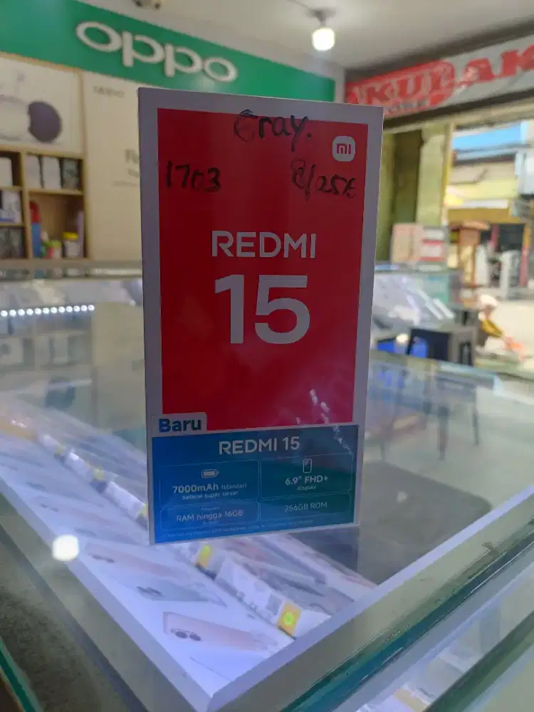 REDMI 15 RAM 8+8/256 PALINGMURAH BISA COD FREE ONGKIR