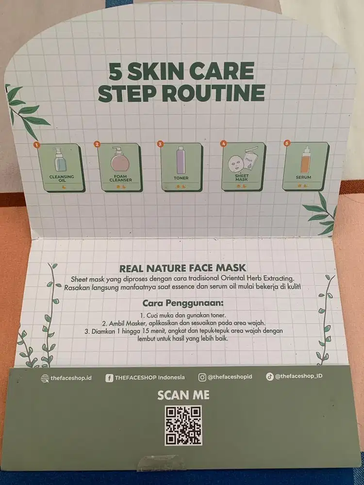 Perawatan wajah n kulit dr product Body shop