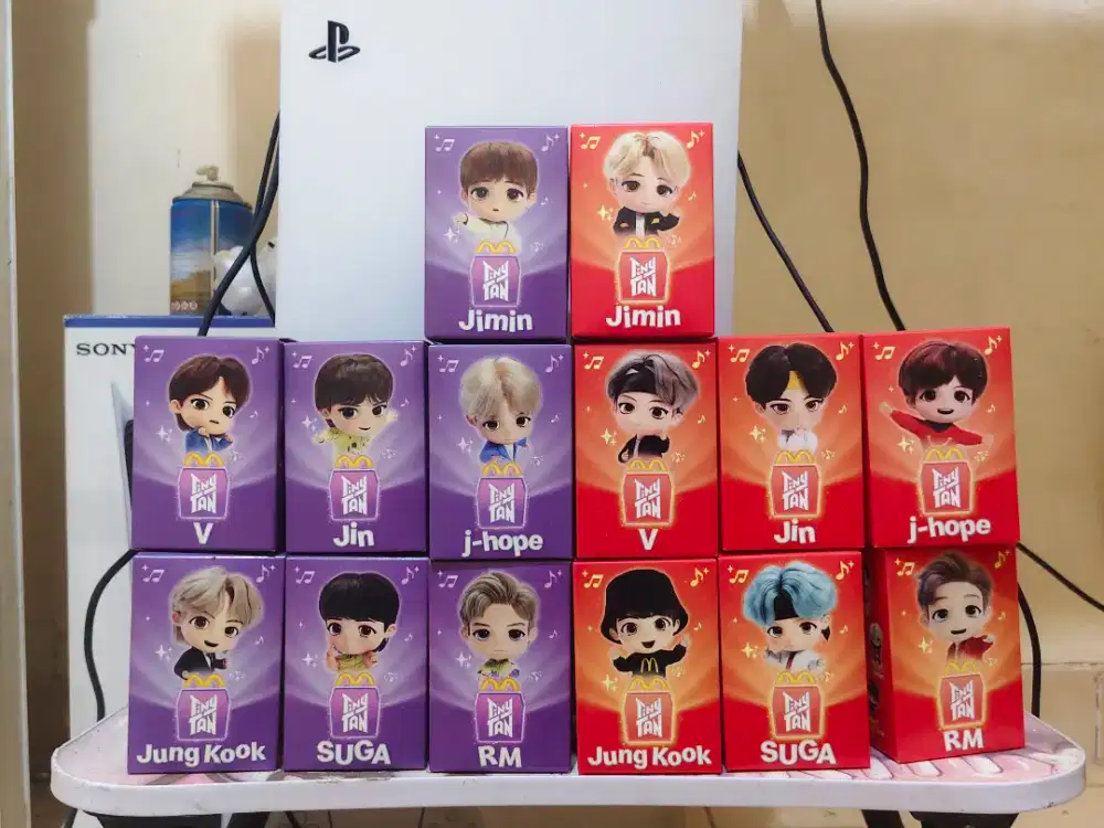 HM tinytan bts ex mcd